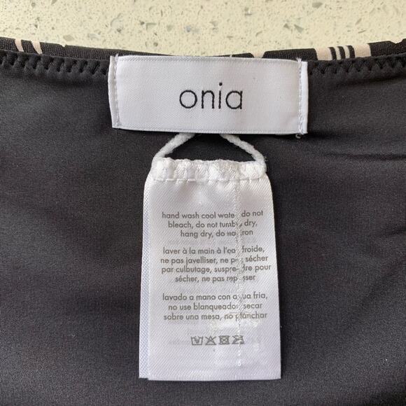 NWT Onia Sabrina Swim High Waist Geo Bikini Bottom XS - Picture 6 of 12